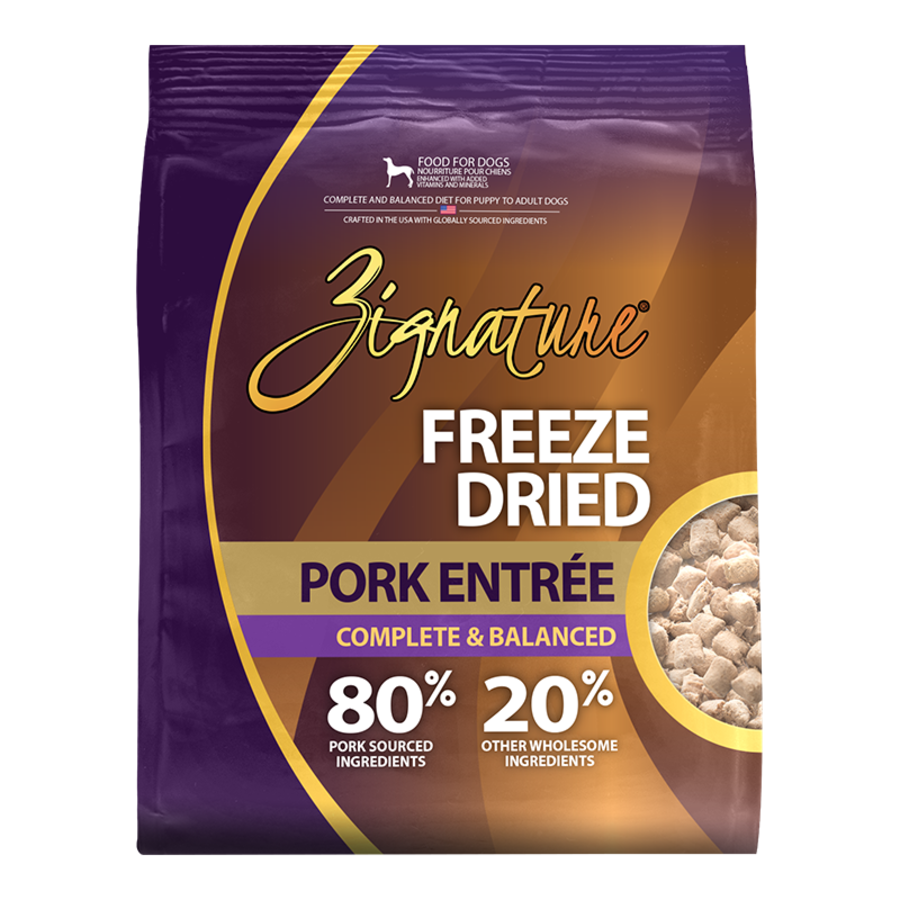 Zignature Freeze Dried Dog Food