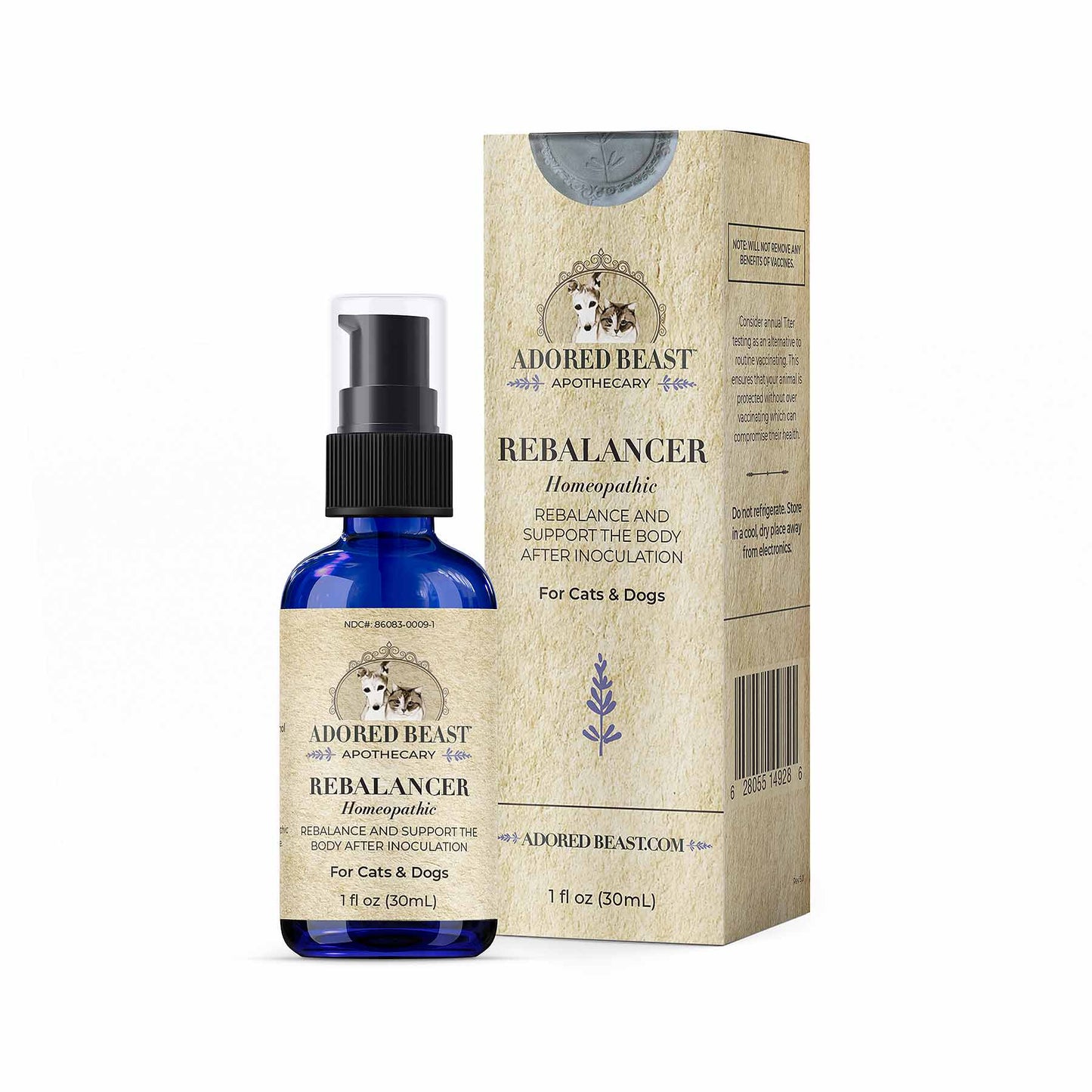 Adored Beast Rebalancer (Anti - vaccinosis) for dogs and cats - Happy Hounds Pet Supply