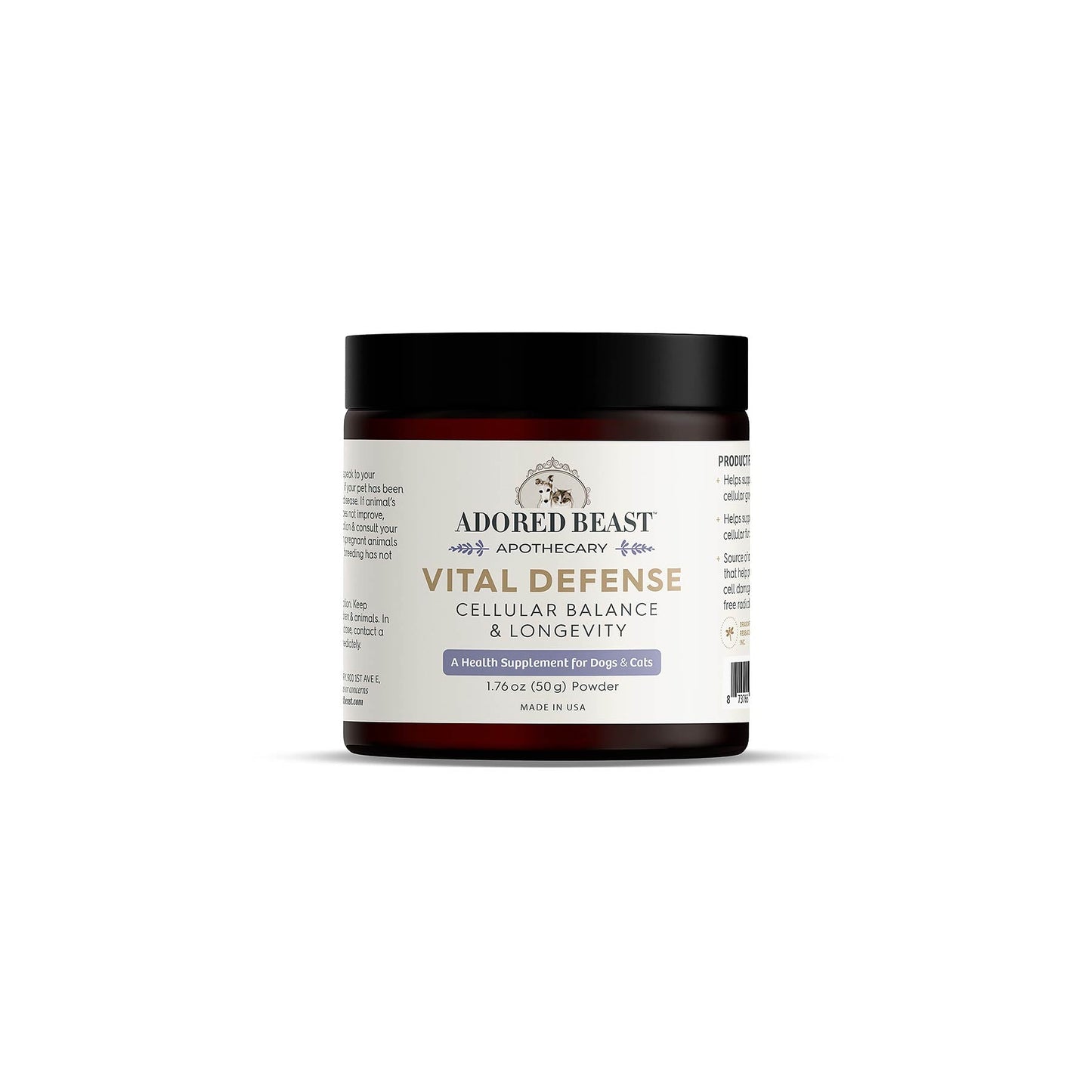 Adored Beast Vital Defense - Happy Hounds Pet Supply