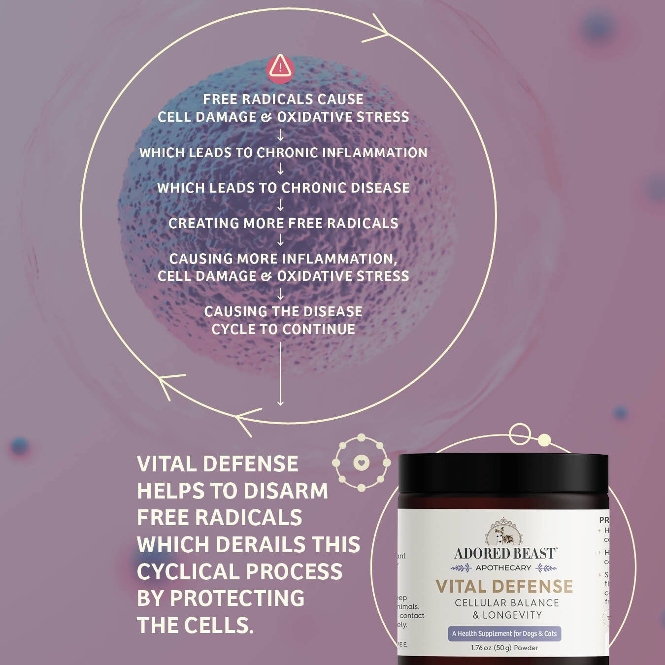 Adored Beast Vital Defense - Happy Hounds Pet Supply
