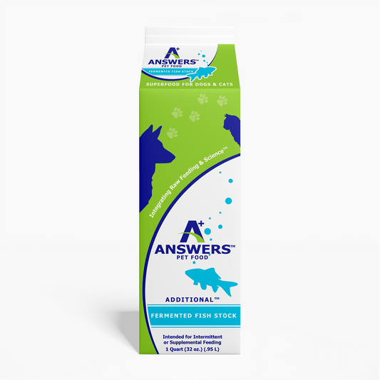 Answers Fermented Fish Stock - Happy Hounds Pet Supply