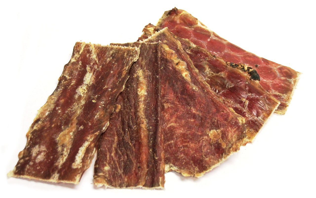 Beef Gullet Strips 6" - 6oz bag - Happy Hounds Pet Supply