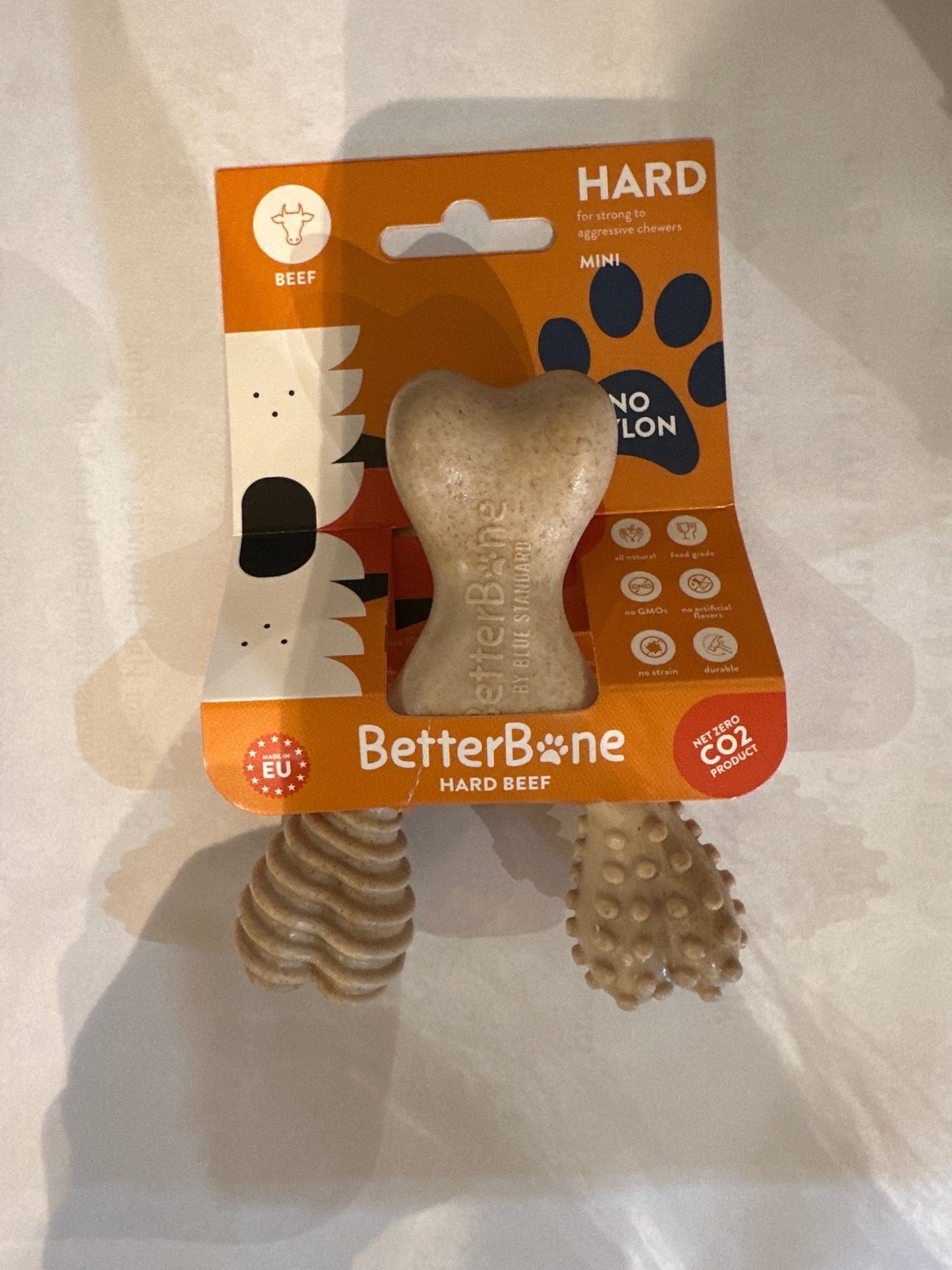 BetterBone TOUGH All Natural, Eco, Safe on teeth Chew Toy - Happy Hounds Pet Supply