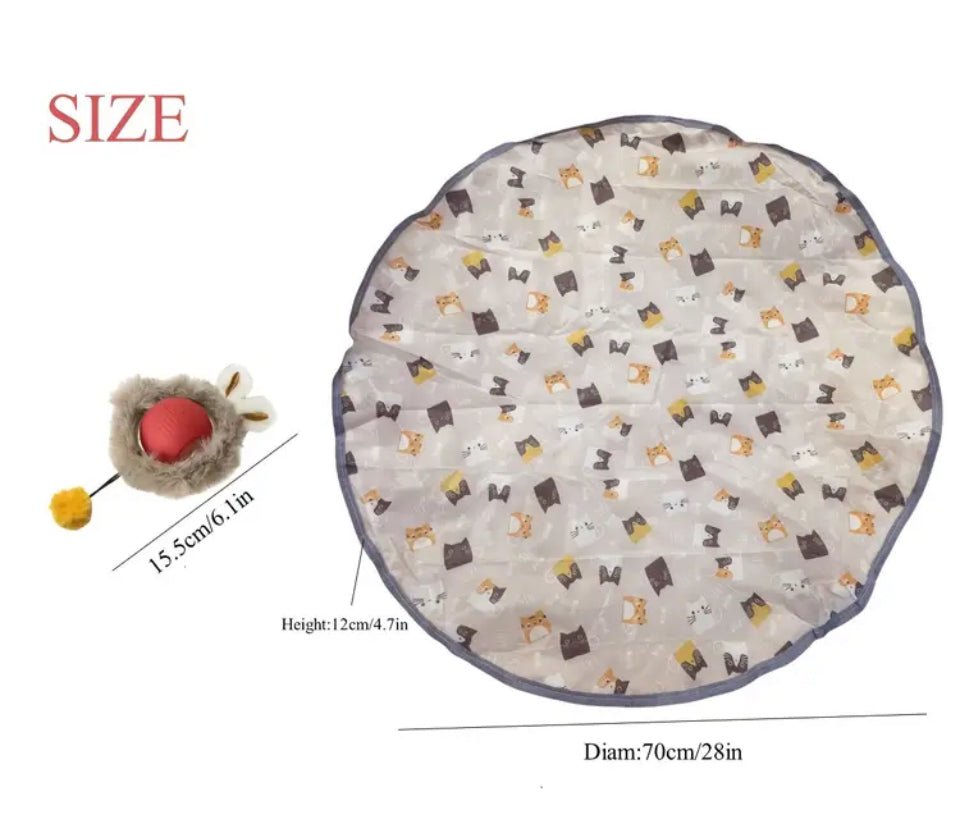 Cat Teaser Play Mat - Happy Hounds Pet Supply