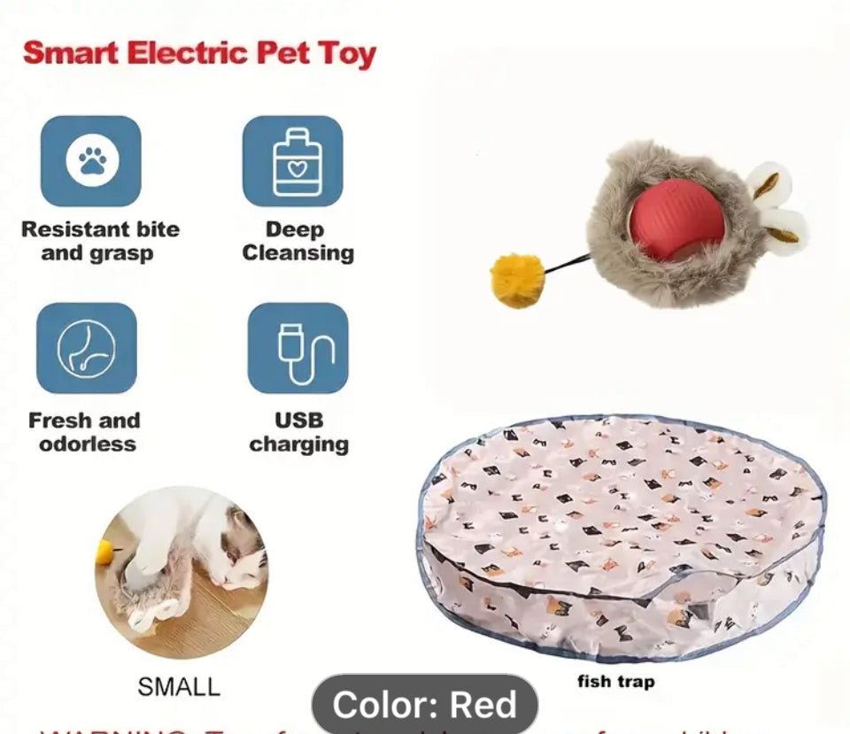 Cat Teaser Play Mat - Happy Hounds Pet Supply