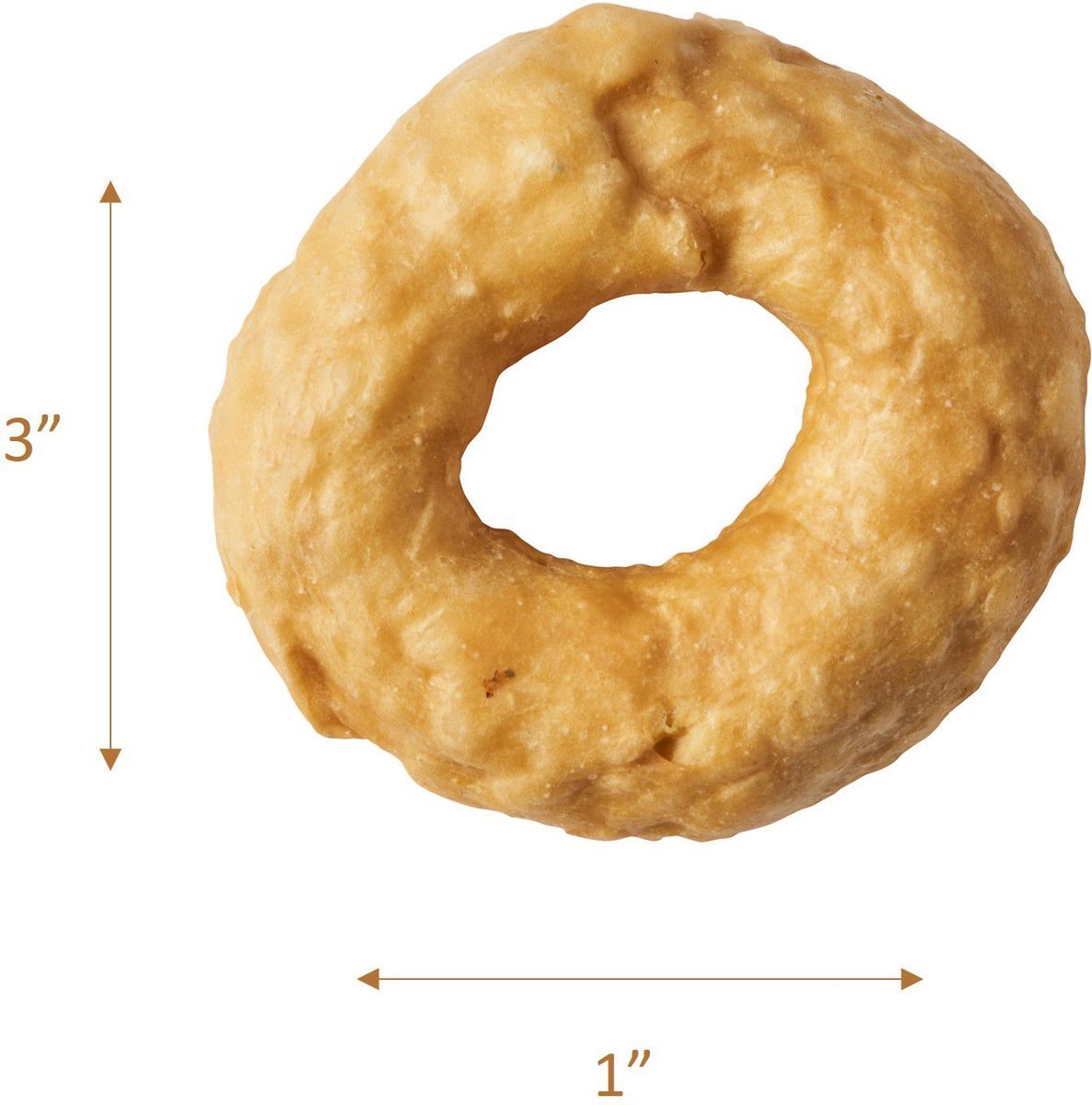 Fieldcrest Farms Nothin To Hide Bagel 3-in Bacon Dog Treat - Happy Hounds Pet Supply