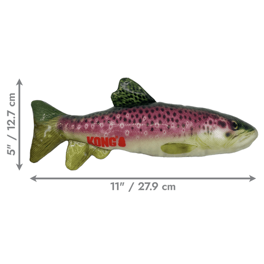 Kong Wild Shieldz Trout - Happy Hounds Pet Supply
