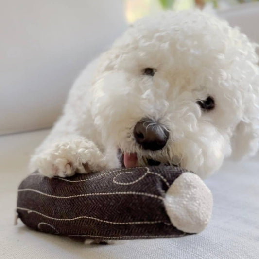 Lambwolf Collective - FIRE LOG//ENRICHMENT DOG TOY - Happy Hounds Pet Supply