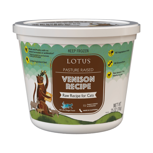 Lotus Frozen Raw Cat Food - Happy Hounds Pet Supply