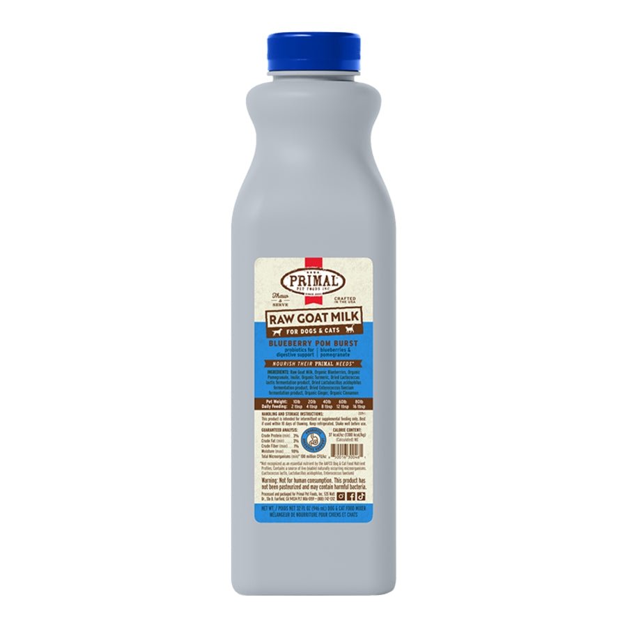 Primal Fermented Raw Goat Milk - Happy Hounds Pet Supply