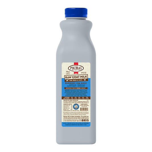 Primal Fermented Raw Goat Milk - Happy Hounds Pet Supply