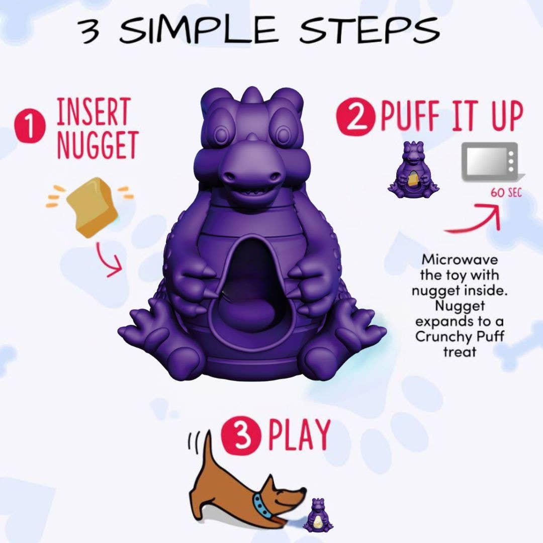 Puff and Play Dragon - Happy Hounds Pet Supply