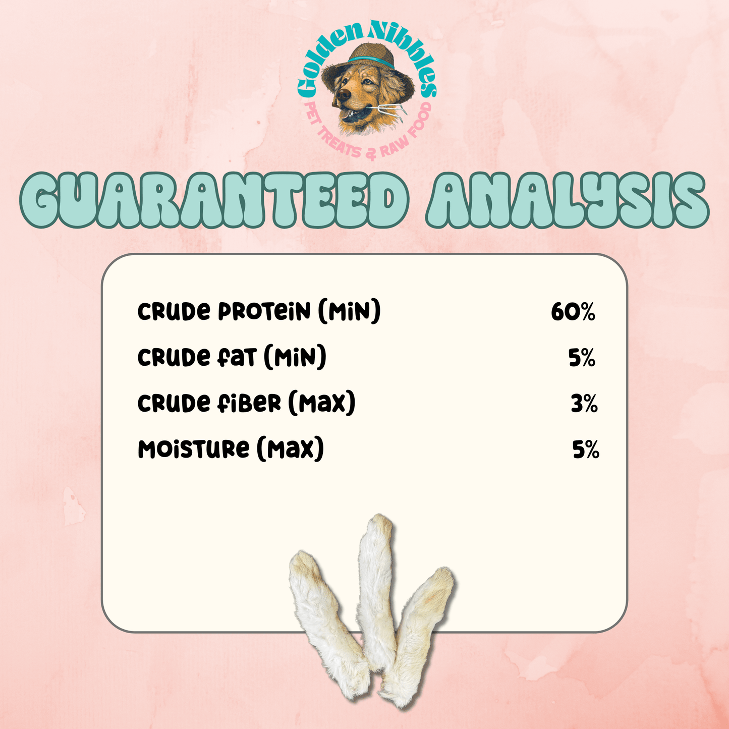 Rabbit Feet - Happy Hounds Pet Supply