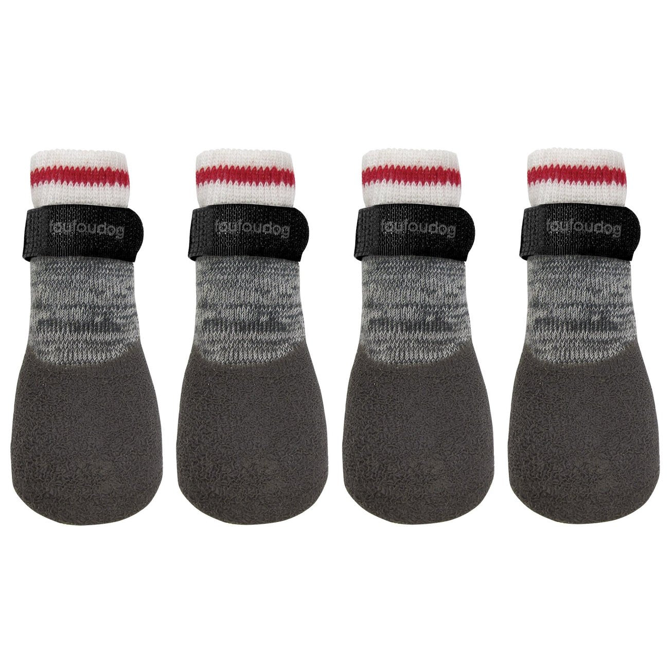 Rubber Dipped Socks with Velcro Strap - Happy Hounds Pet Supply