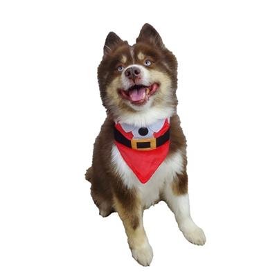 Santa Reversible Christmas Bandana - Happy Hounds Pet Supply
