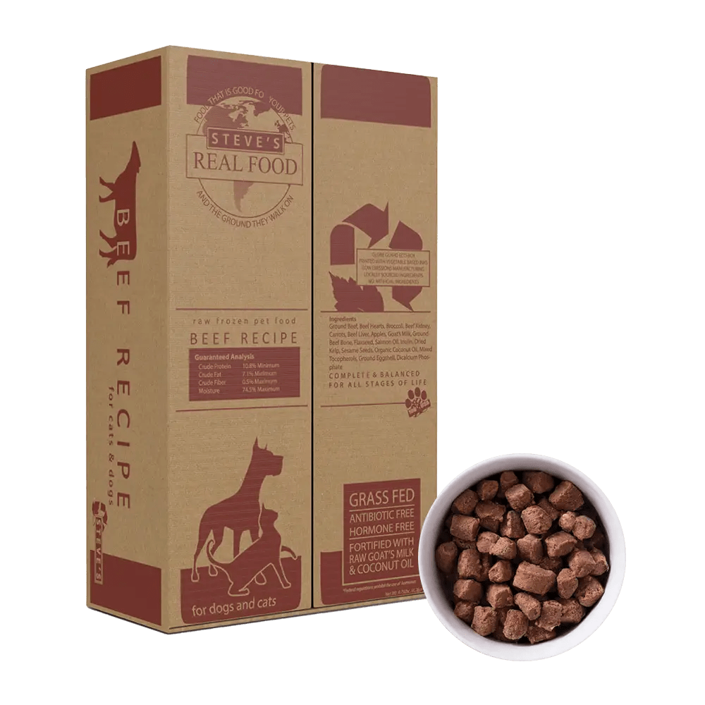 Steve's Real Food Raw Frozen Dog and Cat Food - Happy Hounds Pet Supply