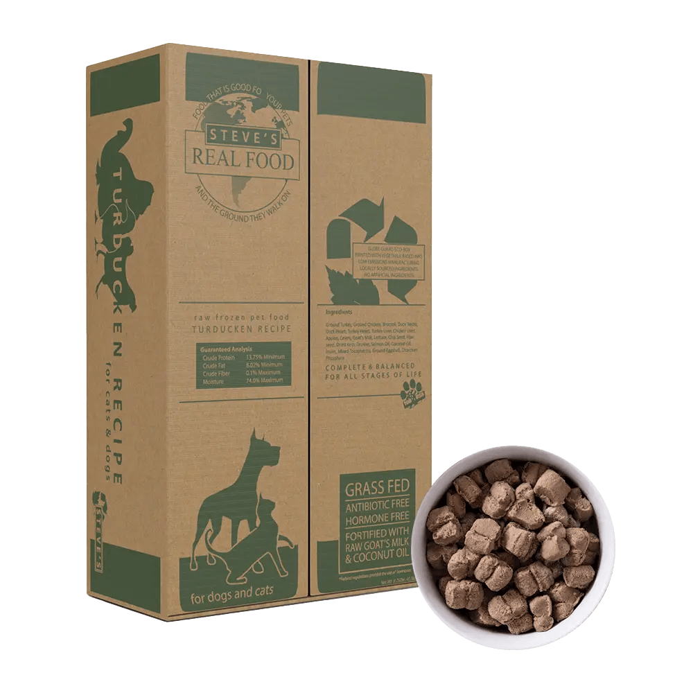 Steve's Real Food Raw Frozen Dog and Cat Food - Happy Hounds Pet Supply