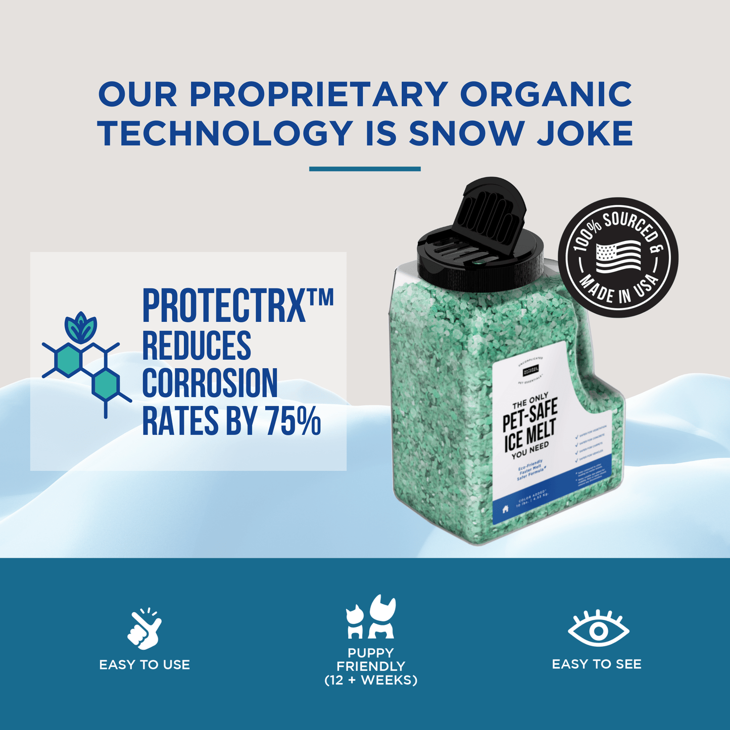 The Only Pet - Safe Ice Melt You Need - Happy Hounds Pet Supply