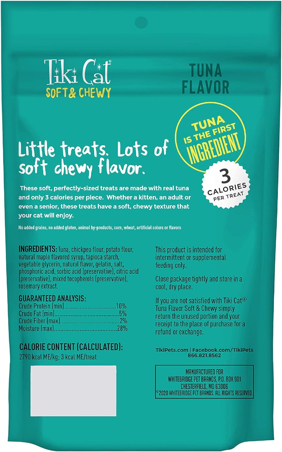 Tiki Cat Soft and Chewy Cat Treats - Happy Hounds Pet Supply