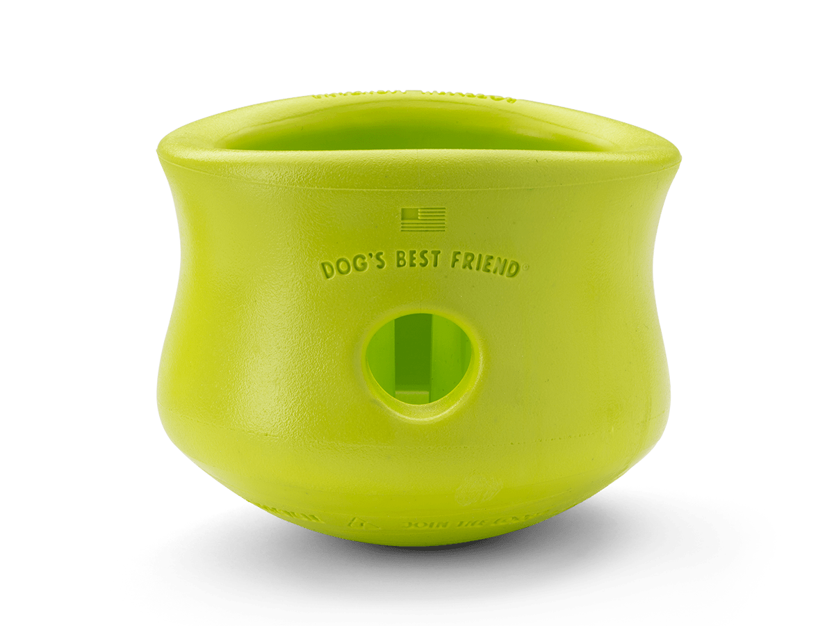 Toppl® Puzzle Treat - Dispensing Slow Feeder Dog Toy - Happy Hounds Pet Supply