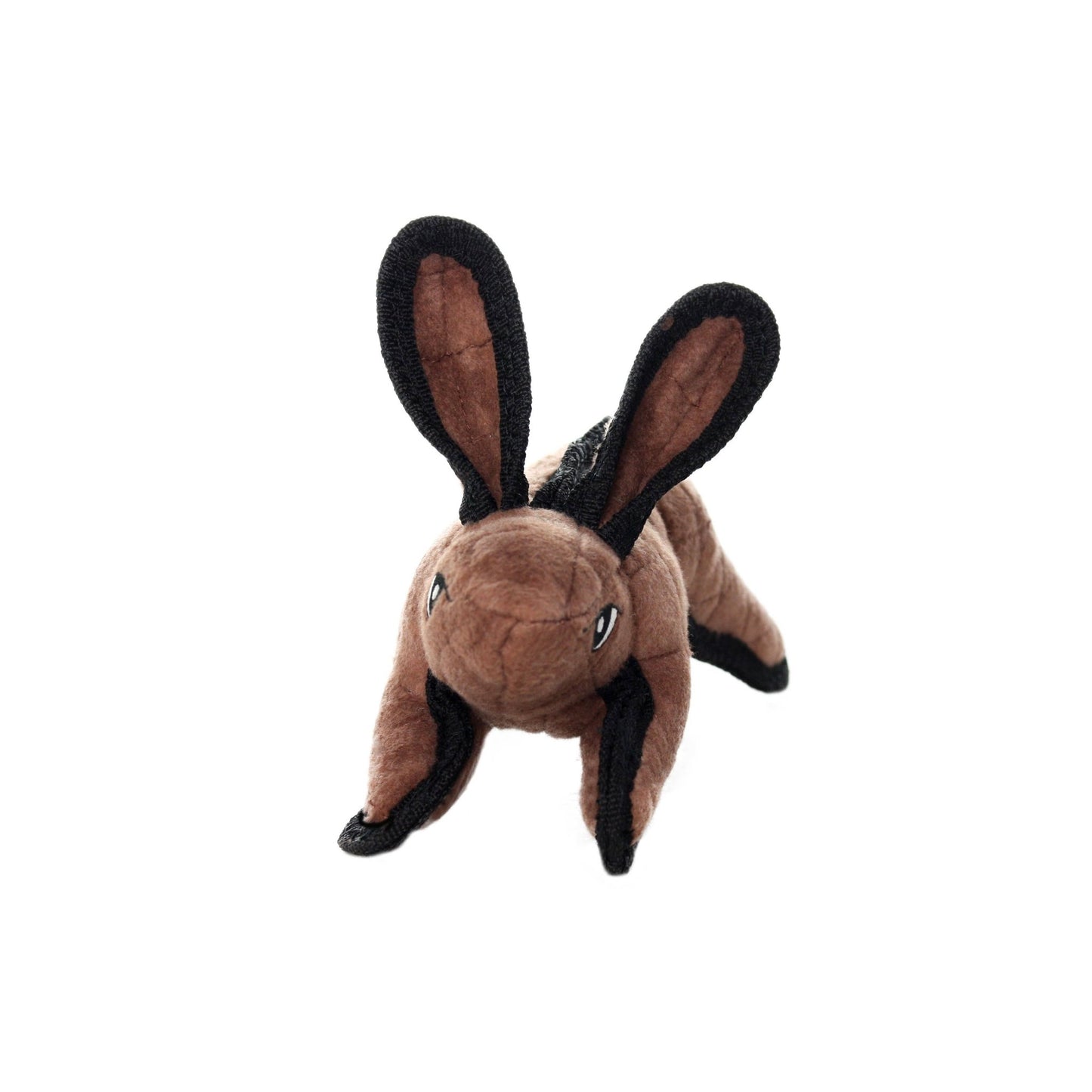 Tuffy Jr Barnyard Rabbit - Brown, Durable, Squeaky Dog Toy - Happy Hounds Pet Supply