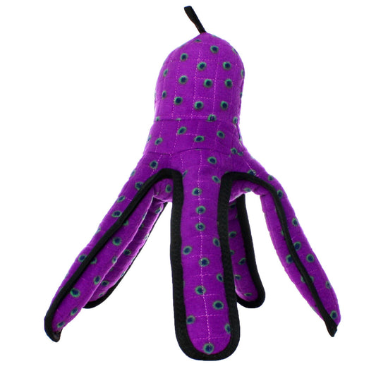 Tuffy Ocean Large Octopus, Durable, Tough, Squeaky Dog Toy - Happy Hounds Pet Supply