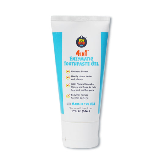 4 in 1 Enzymatic Toothpaste Gel for Dogs and Cats