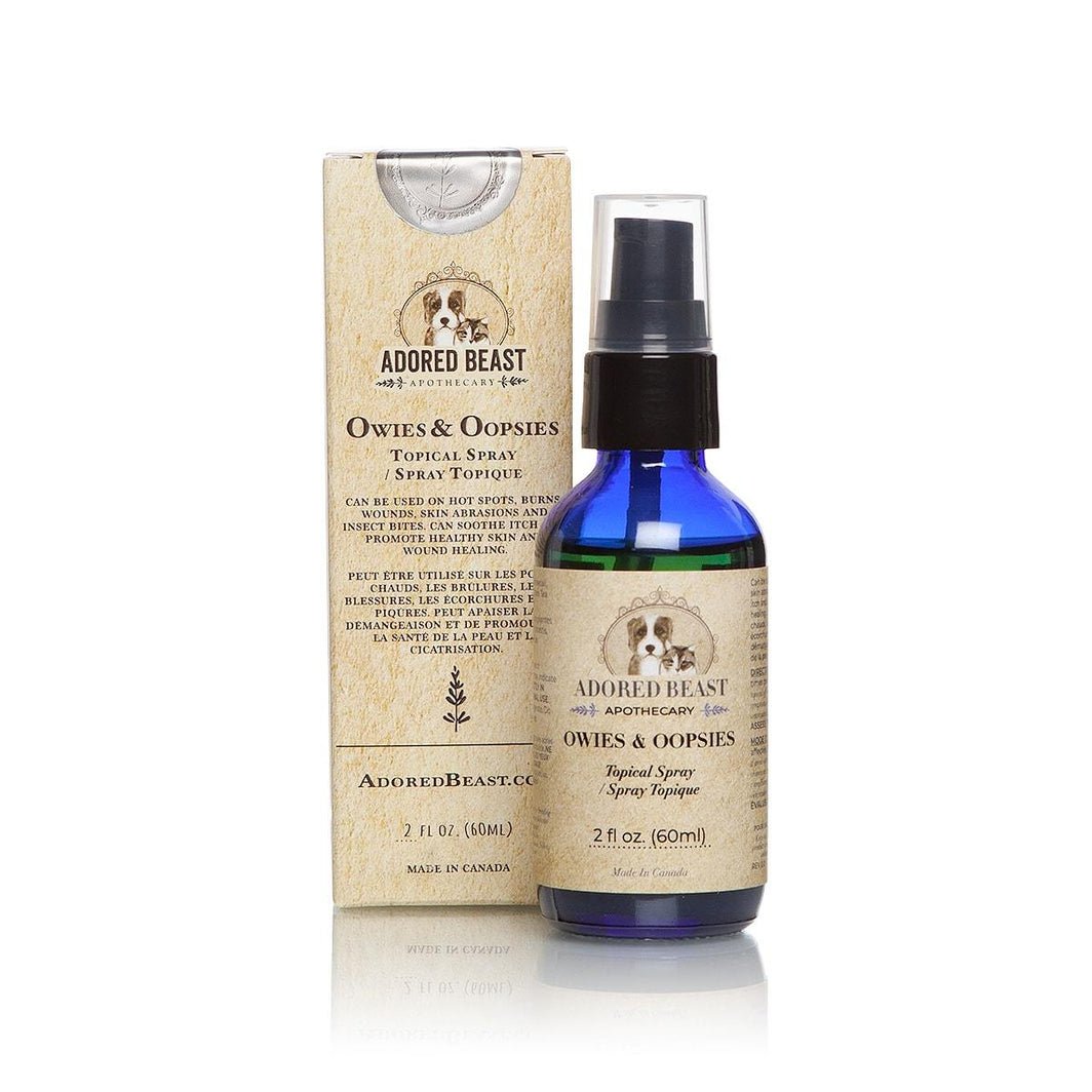 Adored Beast Owies and Oopsies Topical Spray - Happy Hounds Pet Supply