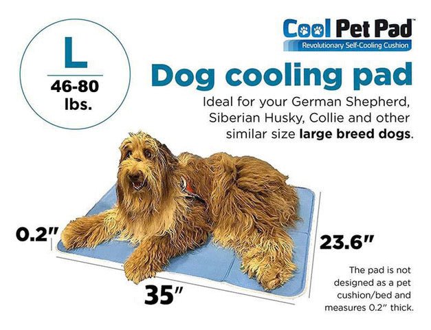 Green Pet Shop Cool Pet Pad Large