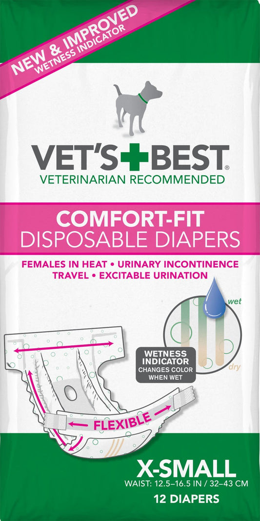 Vet's Best Disposable Diapers XS