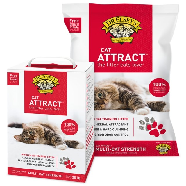 Dr Elsey's Cat Litter 20lb Cat Attract