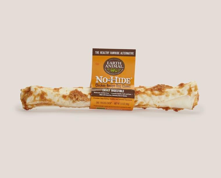 Earth Animal No Hide Chews Singles 11 inch Chicken
