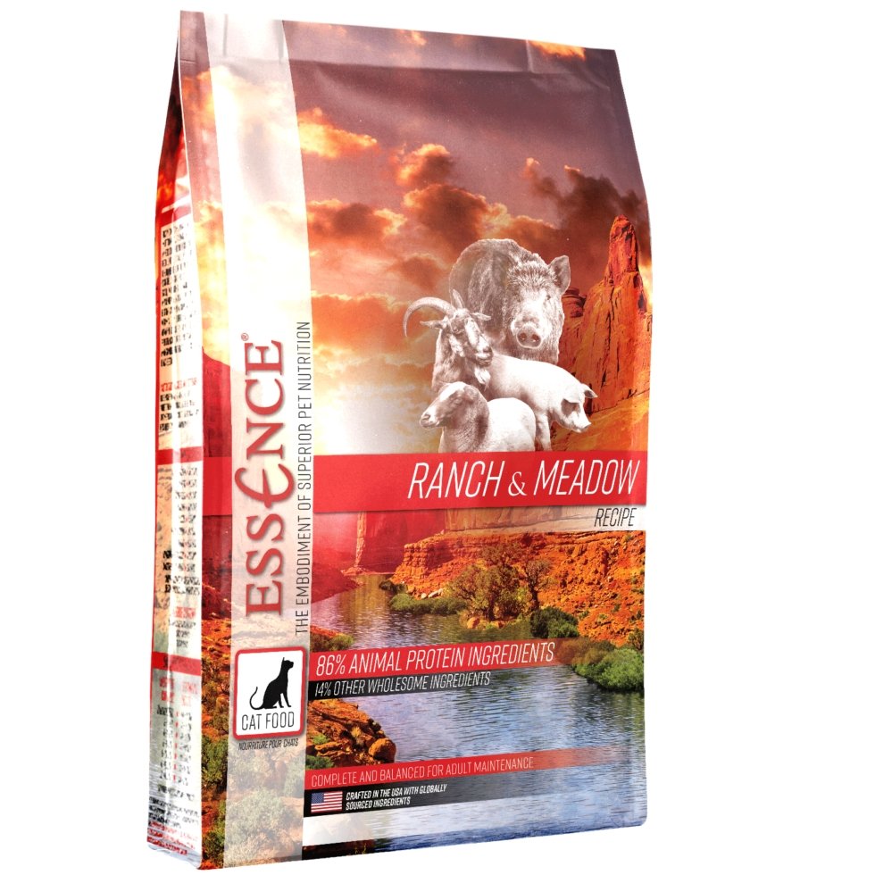 Essence Dry Cat Food 4lb Ranch & Meadow