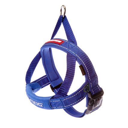 EzyDog Quick Fit Harness Blue