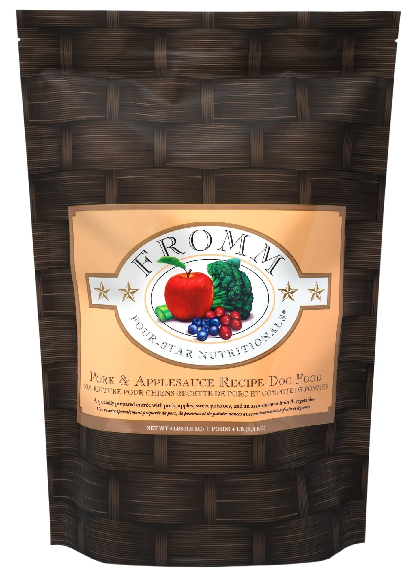 Fromm Four Star Nutritionals Dry Dog Food Pork & Applesauce