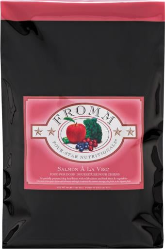 Fromm Four Star Nutritionals Dry Dog Food 26 lb Salmon A la Veg