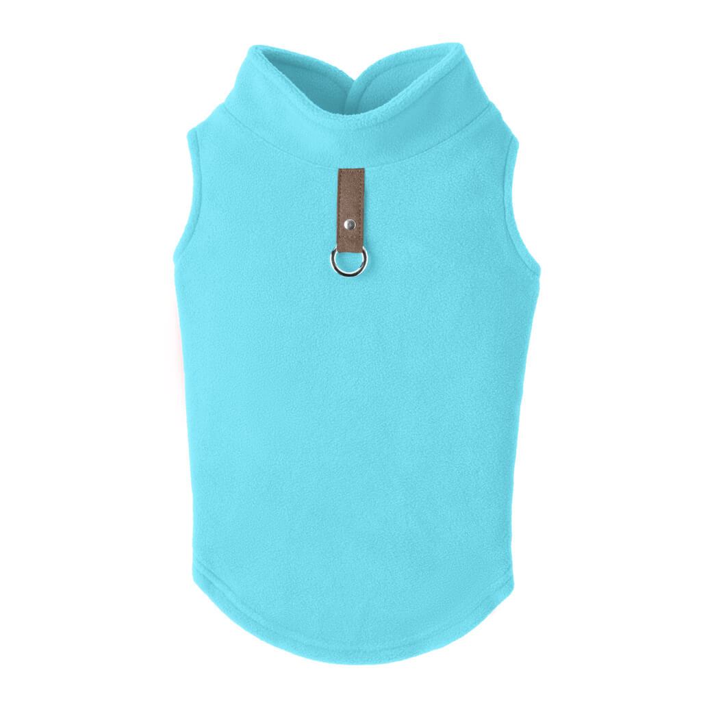 Gooby Fleece Vest with harness