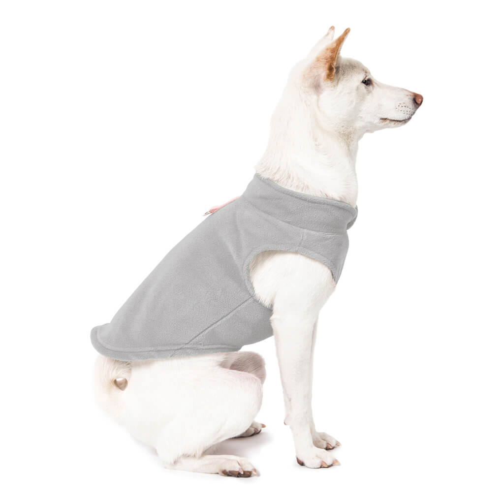 Gooby Fleece Vest with harness