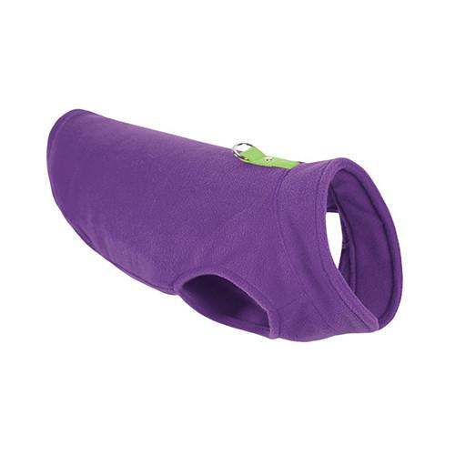 Gooby Fleece Vest with harness Lavender