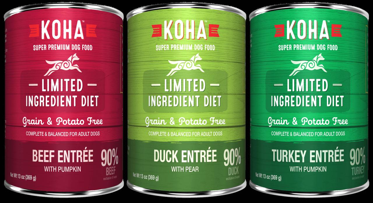 Koha Limited Ingredient Canned Dog Food 13OZ