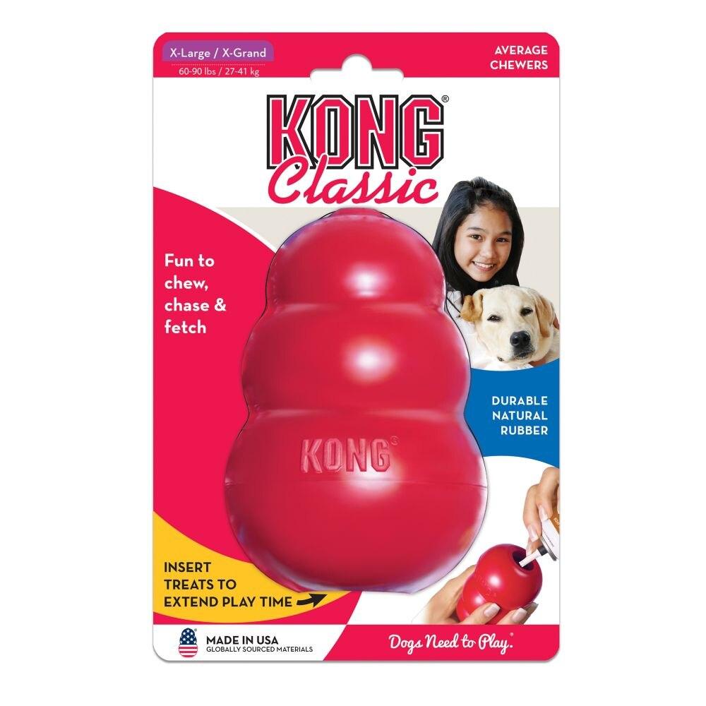 Kong Classic Chew Toy Classic Red XL