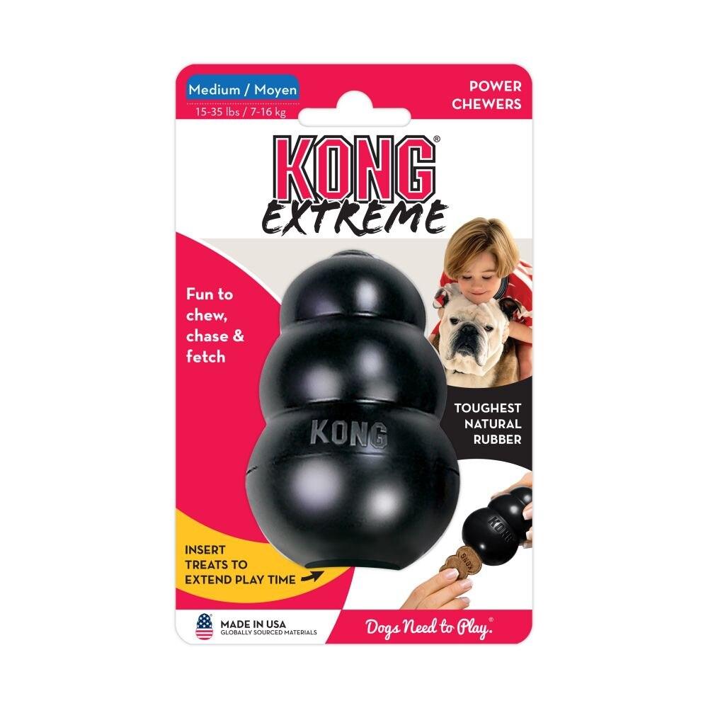 Kong Classic Chew Toy Extreme Black Medium
