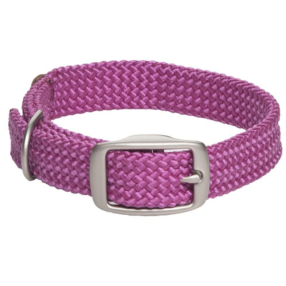 Mendota Double Braid Collars Raspberry