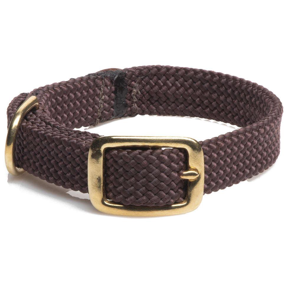Mendota Double Braid Collars Brown