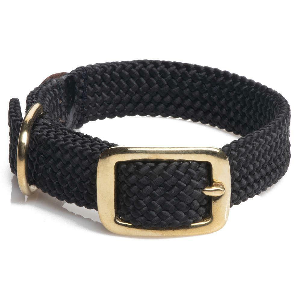 Mendota Double Braid Collars Black