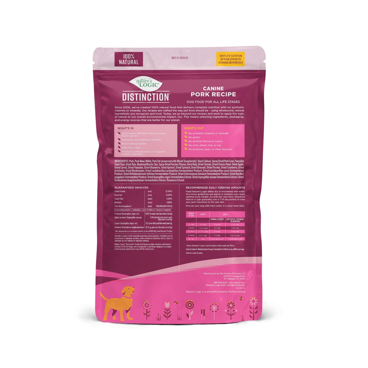 Nature's Logic Distinction Dry Dog Food