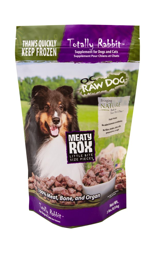 OC Raw Frozen Raw Meaty Rox Rabbit