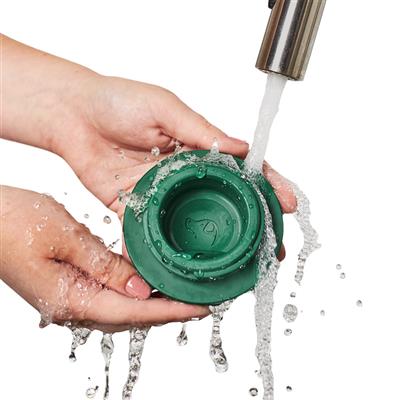 Woof Pupsicle Freezable Treat Dispenser Green