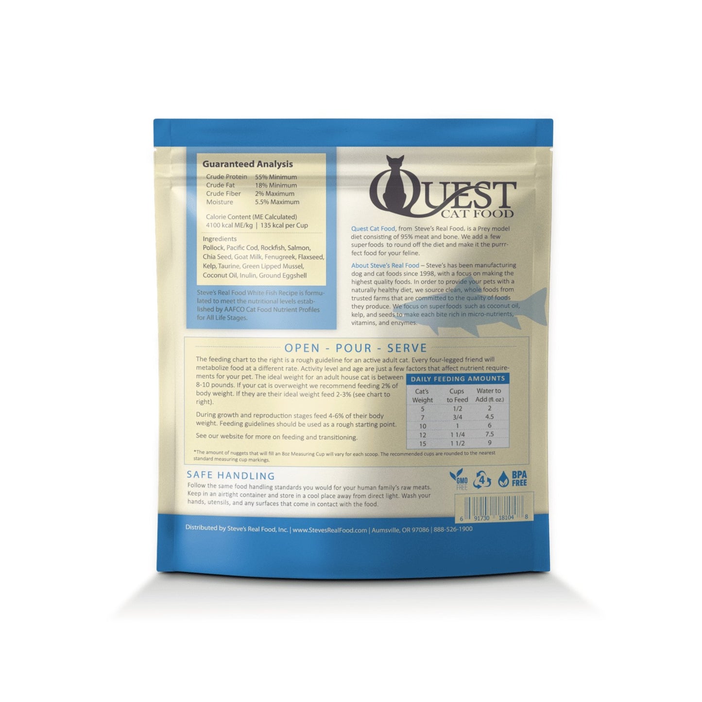 Quest Freeze Dried Cat Food