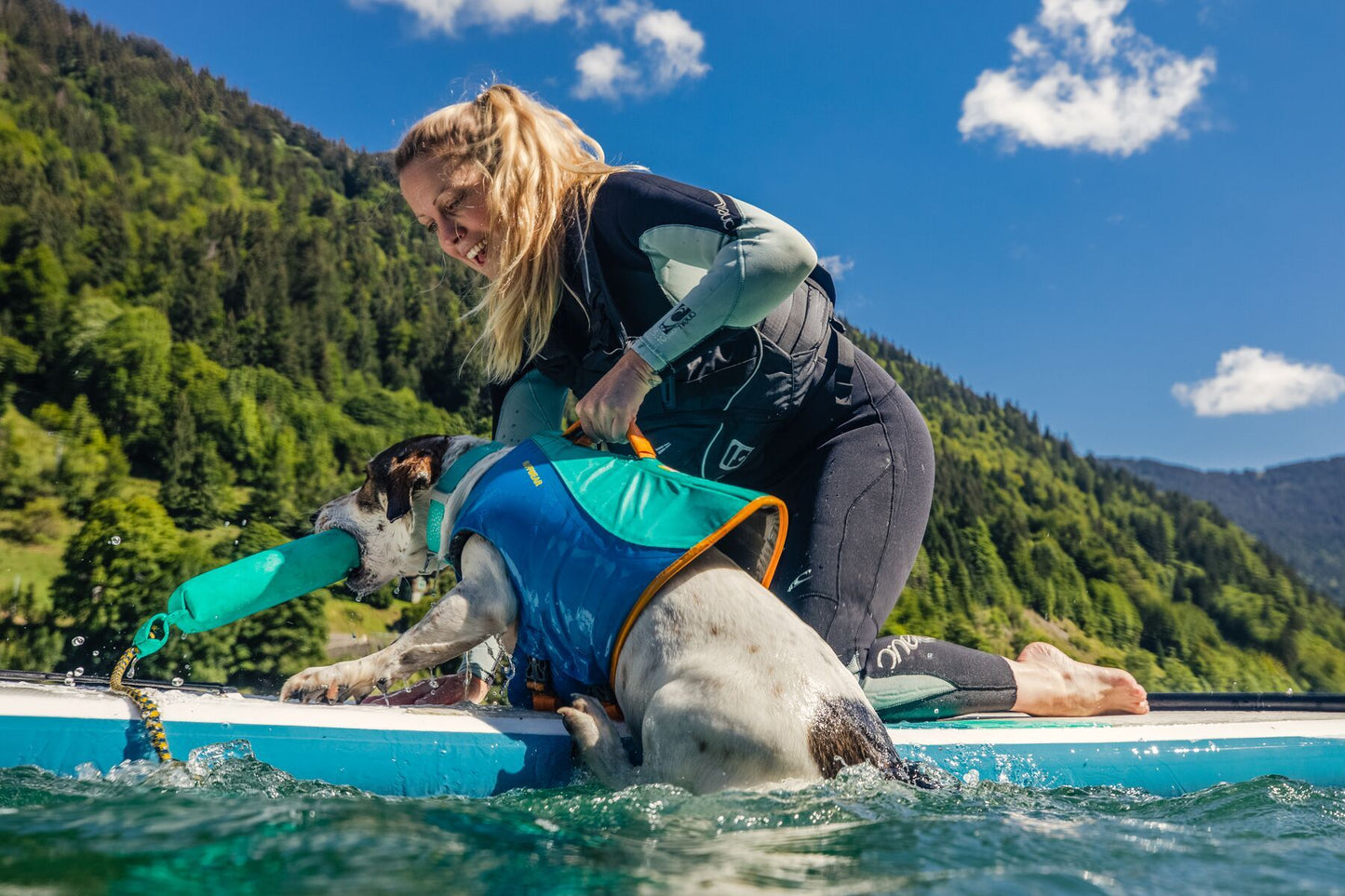 Ruffwear Float Coat Life Jacket Blue Dusk